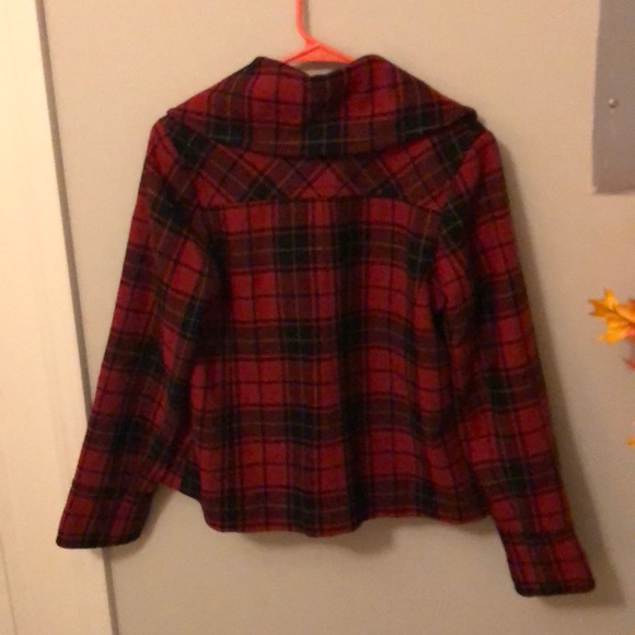 Merona plaid medium jacket Buffalo plaid warm cozy coat jacket jacket coat - Picture 10 of 13